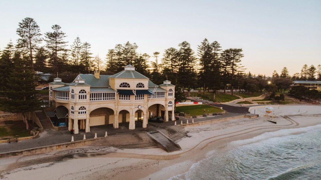 house near seashore in Perth